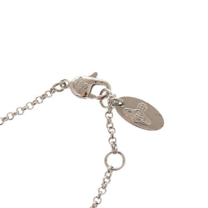美品 ヴィヴィアンウエストウッド オーブ ラインストーン メタル シルバー ネックレス 1431【中古】Vivienne Westwood