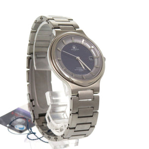 新品同様 シチズン
 エコドライブ アテッサ ATV53-2113 腕時計
 チタン ネイビー 0560
【中古】CITIZEN メンズ