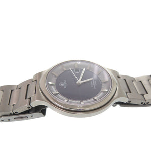 新品同様 シチズン
 エコドライブ アテッサ ATV53-2113 腕時計
 チタン ネイビー 0560
【中古】CITIZEN メンズ