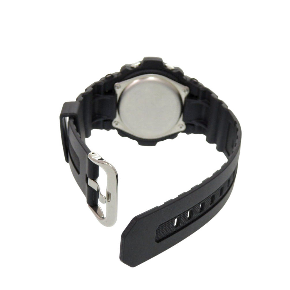 美品 カシオ G-SHOCK ペイズリー柄 AWG-M100SBP-1AJF 樹脂 アルミ ブルー ブラック タフソーラー 腕時計 青 Gショック 1460【中古】CASIO