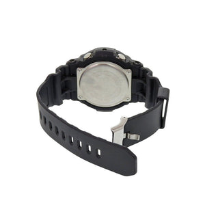 新品同様 カシオ G-SHOCK GAW-100B-1A2JF ブラック ブルー 樹脂 アルミ タフソーラー 腕時計 黒 Gショック 1461【中古】CASIO
