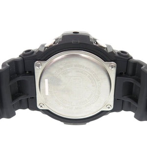 新品同様 カシオ G-SHOCK GAW-100B-1A2JF ブラック ブルー 樹脂 アルミ タフソーラー 腕時計 黒 Gショック 1461【中古】CASIO