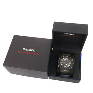 美品 カシオ G-SHOCK マッドマスター GG-B100-1A3JF カーボン 樹脂 ブラック カーキ クオーツ 腕時計 黒文字盤 Gショック 1463【中古】CASIO