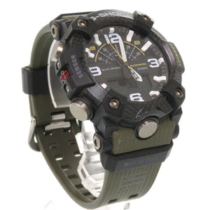 美品 カシオ G-SHOCK マッドマスター GG-B100-1A3JF カーボン 樹脂 ブラック カーキ クオーツ 腕時計 黒文字盤 Gショック 1463【中古】CASIO
