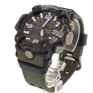 美品 カシオ G-SHOCK マッドマスター GG-B100-1A3JF カーボン 樹脂 ブラック カーキ クオーツ 腕時計 黒文字盤 Gショック 1463【中古】CASIO
