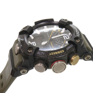 美品 カシオ G-SHOCK マッドマスター GG-B100-1A3JF カーボン 樹脂 ブラック カーキ クオーツ 腕時計 黒文字盤 Gショック 1463【中古】CASIO
