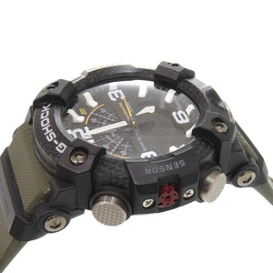 美品 カシオ G-SHOCK マッドマスター GG-B100-1A3JF カーボン 樹脂 ブラック カーキ クオーツ 腕時計 黒文字盤 Gショック 1463【中古】CASIO