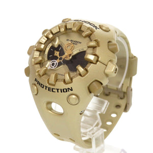 新品同様 カシオ G-SHOCK GA-V01A-9AJF 樹脂 ゴールド クオーツ デジタル アナログ 腕時計 Gショック 1465【中古】CASIO
