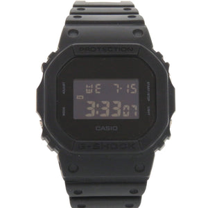 新品同様 カシオ G-SHOCK DW-5600UBB-1JF 樹脂 ブラック クオーツ デジタル 腕時計 黒 1467【中古】CASIO