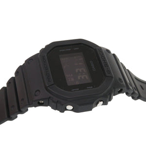 新品同様 カシオ G-SHOCK DW-5600UBB-1JF 樹脂 ブラック クオーツ デジタル 腕時計 黒 1467【中古】CASIO