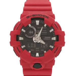 新品同様 カシオ G-SHOCK Coke one 限定品 GA-700-4A 樹脂 ブラック レッド デジタル アナログ クオーツ 腕時計 黒 1471【中古】CASIO