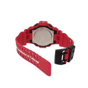 新品同様 カシオ G-SHOCK Coke one 限定品 GA-700-4A 樹脂 ブラック レッド デジタル アナログ クオーツ 腕時計 黒 1471【中古】CASIO