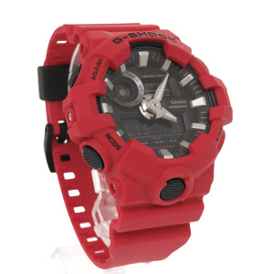 新品同様 カシオ G-SHOCK Coke one 限定品 GA-700-4A 樹脂 ブラック レッド デジタル アナログ クオーツ 腕時計 黒 1471【中古】CASIO