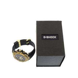 新品同様 カシオ G-SHOCK GST-B100 SS 樹脂 ブラック ゴールド タフソーラー 腕時計 黒 1472【中古】CASIO