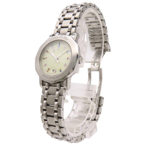 コルム アドミラルズカップ 39.130.20 V585 クオーツ 腕時計 SS アイボリー 1473【中古】CORUM レディース