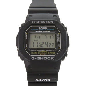 新品同様 カシオ G-SHOCK DW-5600UE-1JF 樹脂 ブラック クオーツ デジタル 腕時計 黒 Gショック 1478【中古】CASIO