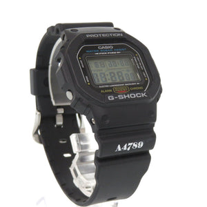 新品同様 カシオ G-SHOCK DW-5600UE-1JF 樹脂 ブラック クオーツ デジタル 腕時計 黒 Gショック 1478【中古】CASIO