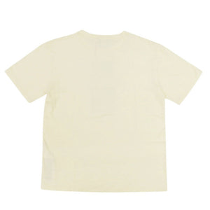 新品同様 グッチ 575114 コットン ライトイエロー 半袖Ｔシャツ 1486【中古】GUCCI