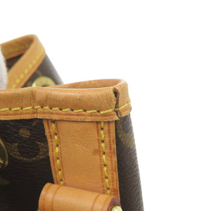 ルイ ヴィトン 新型 プチノエ モノグラム M40818 ショルダーバッグ LV 0085【中古】LOUIS VUITTON
