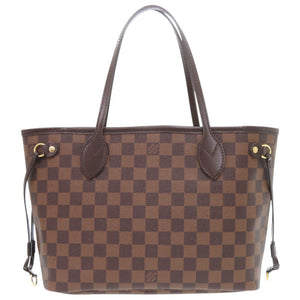 新品同様 ルイ ヴィトン ネヴァーフルPM ポーチ付 ダミエ N41359 スリーズ トートバッグ LV 0086【中古】LOUIS VUITTON