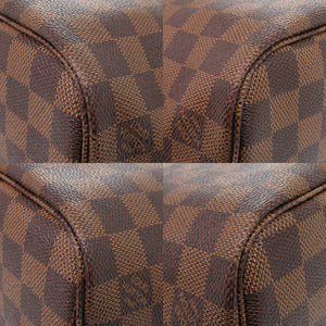 新品同様 ルイ ヴィトン ネヴァーフルPM ポーチ付 ダミエ N41359 スリーズ トートバッグ LV 0086【中古】LOUIS VUITTON