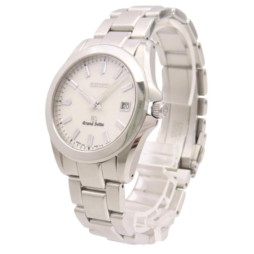 セイコー グランドセイコー SBGF017 / 8J56-8020 クオーツ 腕時計 SS ホワイトアイボリー 0116【中古】SEIKO メンズ