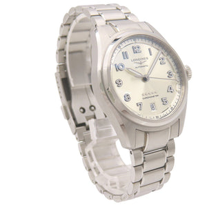 新品同様 ロンジン スピリット L34104636 自動巻き 腕時計 SS シルバー 0119【中古】LONGINES メンズ