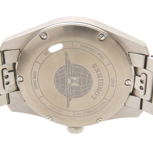 新品同様 ロンジン スピリット L34104636 自動巻き 腕時計 SS シルバー 0119【中古】LONGINES メンズ