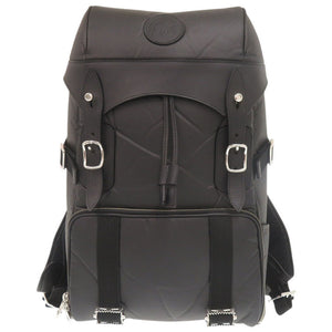 美品 ハンティングワールド ナリフリコラボ ナイロン レザー ブラック リュック バックパック 黒 0160【中古】HUNTING WORLD