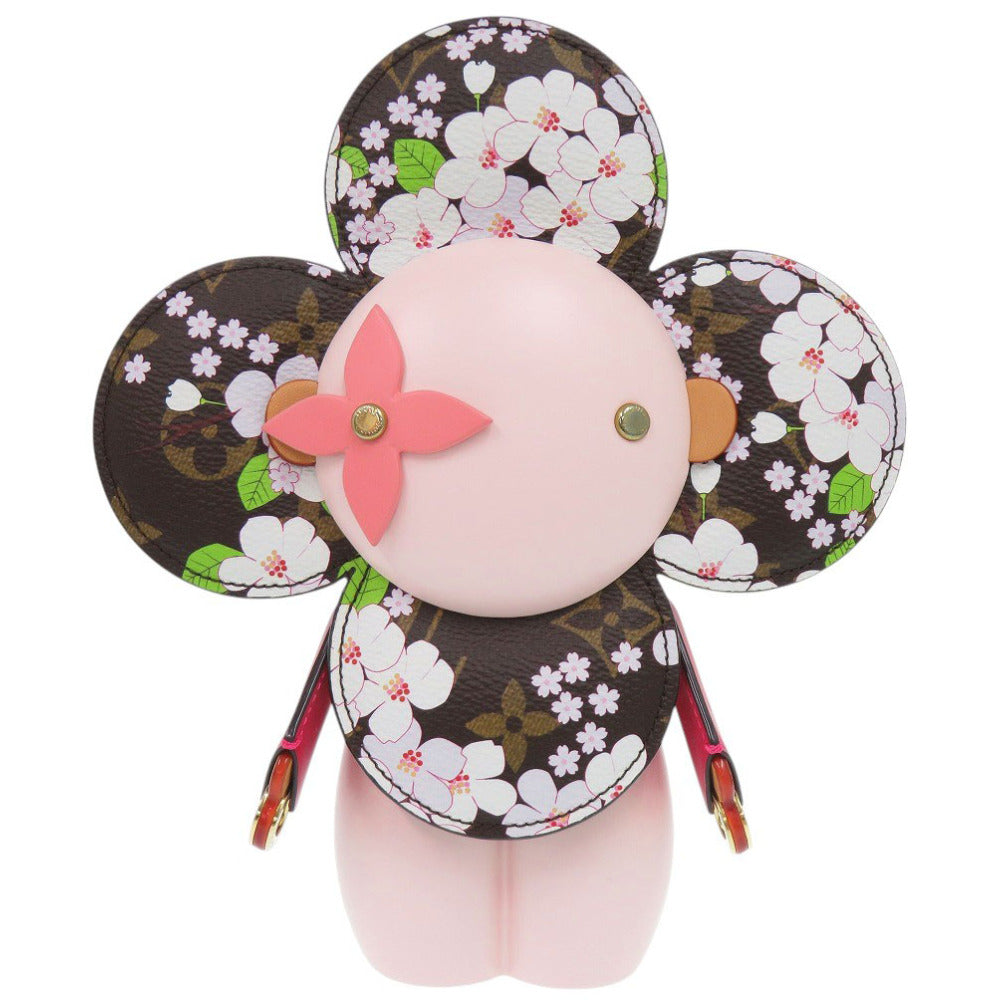 未使用 ルイ ヴィトン ヴィヴィエンヌ モノグラム 桜 GI0382 ウッド/モノグラムキャンバス ピンク オブジェ LV 0209【中古】LOUIS VUITTON