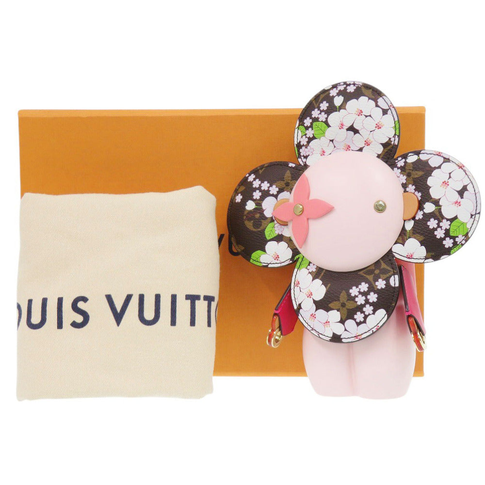 未使用 ルイ ヴィトン ヴィヴィエンヌ モノグラム 桜 GI0382 ウッド/モノグラムキャンバス ピンク オブジェ LV 0209【中古】LOUIS VUITTON