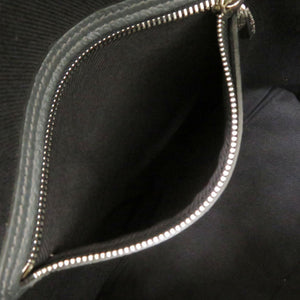 シャンボール セリエ LOCHES レザー グレー ショルダーバッグ 0260【中古】CHAMBORD SELLIER メンズ