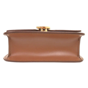 美品 バーバリー TBロゴ 8012205 レザー ブラウン ウエストバッグ ボディバッグ 茶 0280【中古】BURBERRY