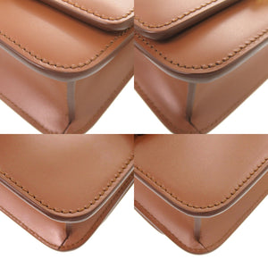 美品 バーバリー TBロゴ 8012205 レザー ブラウン ウエストバッグ ボディバッグ 茶 0280【中古】BURBERRY