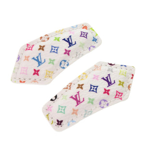 新品同様 ルイ ヴィトン LV × TM 村上隆 バックステージ ヘアクリップ M02496 バレッタ モノグラムマルチカラー ブロン LV 0284 【中古】 LOUIS VUITTON
