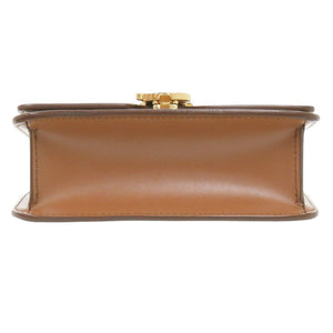 美品 バーバリー 8012205 レザー ブラウン ウエストバッグ ボディバッグ 茶 0301【中古】BURBERRY