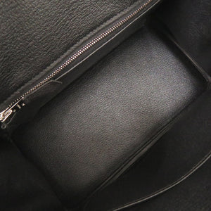 未使用 エルメス バーキン25 トゴ ブラック シルバー金具 W刻印(2024年製) ハンドバッグ 黒 0346【中古】HERMES