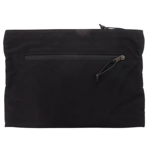 バレンシアガ ロゴ ナイロン ブラック ポーチ クラッチバッグ 黒 0358【中古】BALENCIAGA メンズ