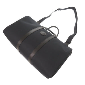 未使用品 ハンティングワールド キャンバス レザー ブラック 2WAY ボストンバッグ 黒 0397【中古】HUNTING WORLD メンズ