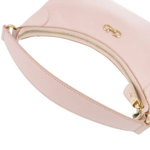 サルヴァトーレフェラガモ ガンチーニ AU-21/B640 レザー ピンク ワンショルダーバッグ 0412【中古】Salvatore Ferragamo