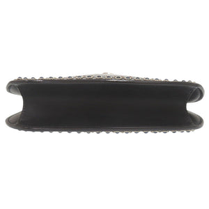 美品 ジミーチュウ VARENNE HOBO ヴァレンヌ ホーボー レザー ブラック ワンショルダー ショルダーバッグ 黒 0413【中古】JIMMY CHOO