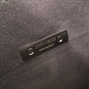 美品 ジミーチュウ VARENNE HOBO ヴァレンヌ ホーボー レザー ブラック ワンショルダー ショルダーバッグ 黒 0413【中古】JIMMY CHOO
