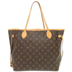 美品 ルイ ヴィトン ネヴァーフルMM ポーチ付 モノグラム M40995 トートバッグ LV 0430【中古】LOUIS VUITTON