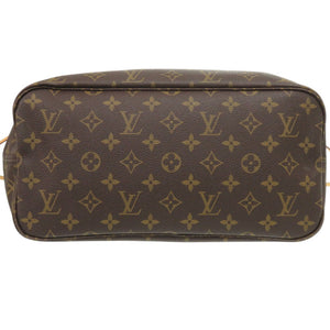 美品 ルイ ヴィトン ネヴァーフルMM ポーチ付 モノグラム M40995 トートバッグ LV 0430【中古】LOUIS VUITTON