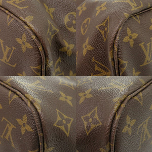 美品 ルイ ヴィトン ネヴァーフルMM ポーチ付 モノグラム M40995 トートバッグ LV 0430【中古】LOUIS VUITTON