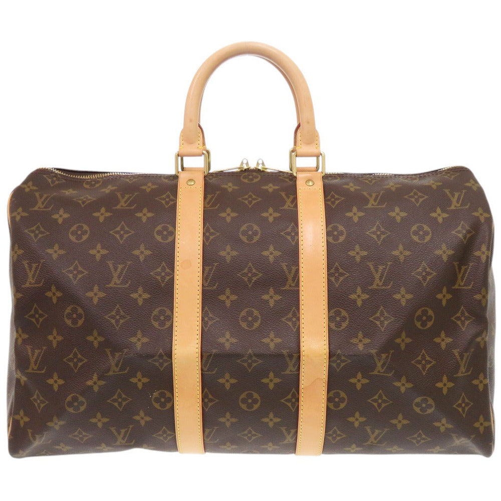 美品 ルイ ヴィトン キーポル45 モノグラム M41428 ボストンバッグ LV 0433【中古】LOUIS VUITTON
