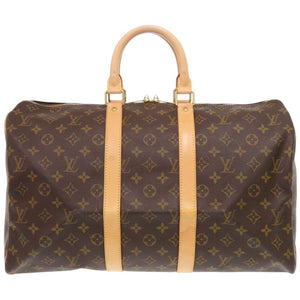 美品 ルイ ヴィトン キーポル45 モノグラム M41428 ボストンバッグ LV 0433【中古】LOUIS VUITTON