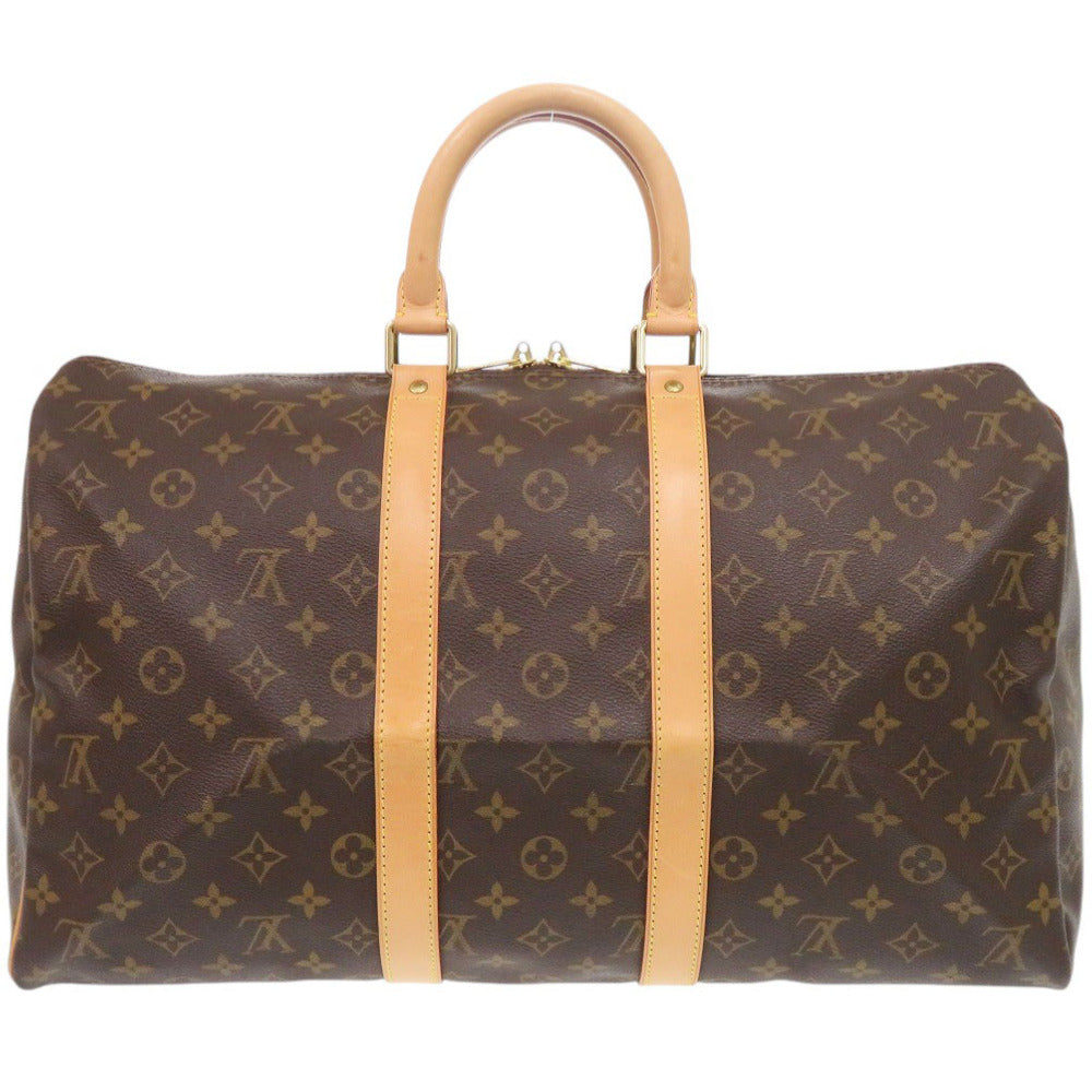 美品 ルイ ヴィトン キーポル45 モノグラム M41428 ボストンバッグ LV 0433【中古】LOUIS VUITTON