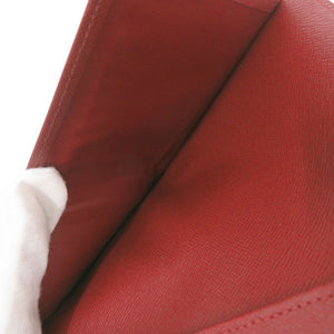 新品同様 ルイ ヴィトン ポルトフォイユ ウジェニ エピ M6388M レッド 長財布 赤 LV 0518【中古】LOUIS VUITTON