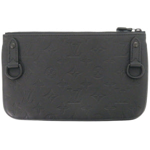 美品 ルイ ヴィトン トリオ メッセンジャー モノグラム シャドウ M46602 ポーチ LV 0553【中古】LOUIS VUITTON メンズ